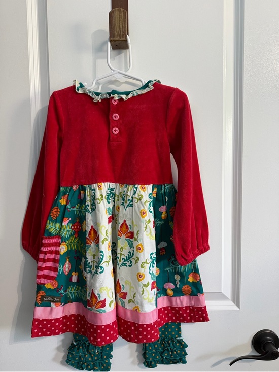 Matilda Jane Other - Matilda Jane Red and Green Holiday Dress